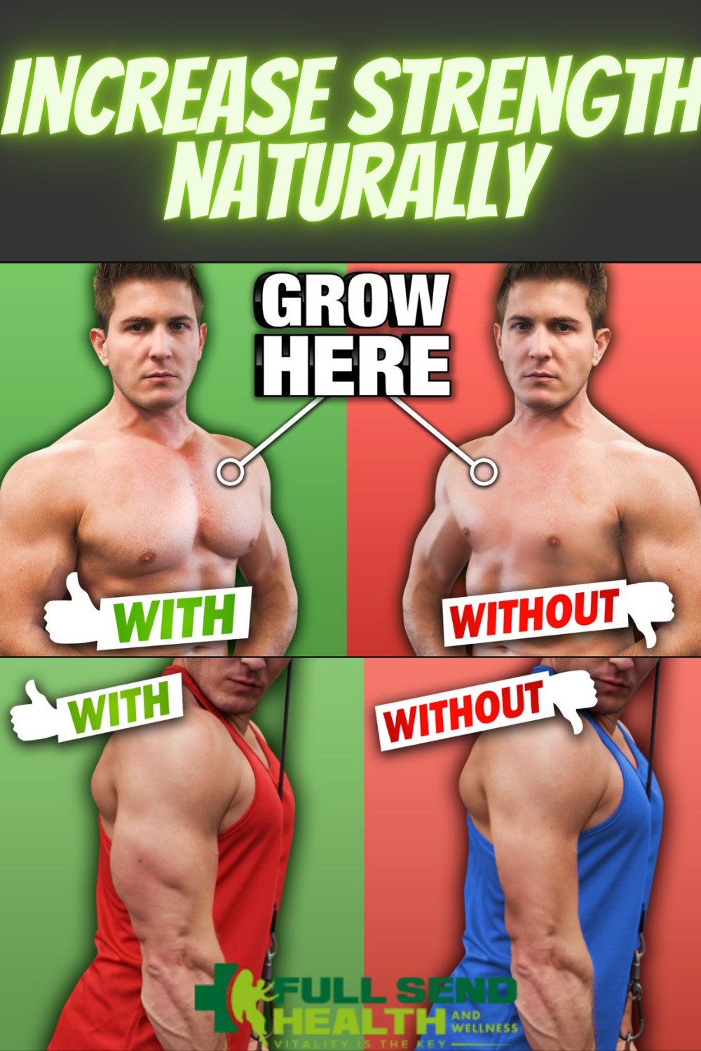 How to increase body strength naturally
